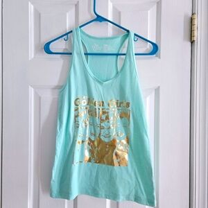 The Golden Girls Aqua Small Tank Top